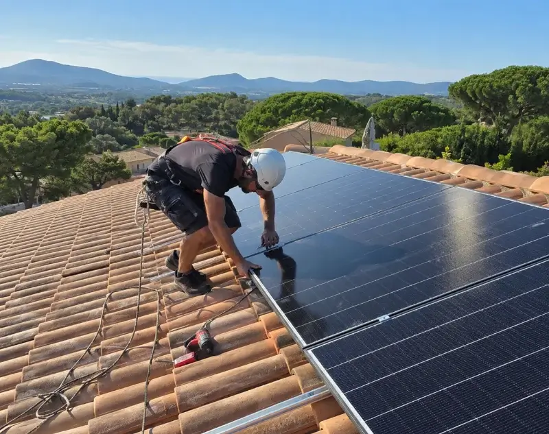 Installateur panneaux solaires Gratentour — pose photovoltaïque sur toiture